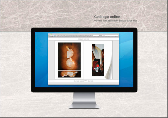 Virtual magazine para compartir a través de la web y redes sociales. Revista online con efecto page flip.